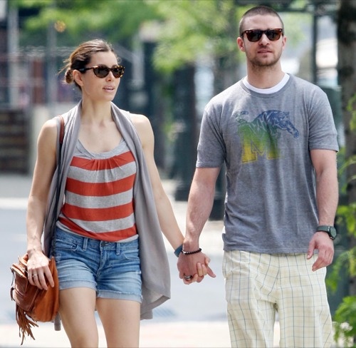 Photo:  Jessica Biel and Justin Timberlake 1